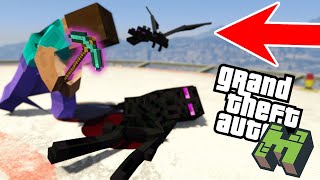 MINECRAFT in GTA 5 FUNNY MOD screenshot 3