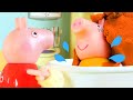 Peppa Pig Muddy Foot Prints | Peppa Pig Stop Motion | Peppa Pig Toy Play