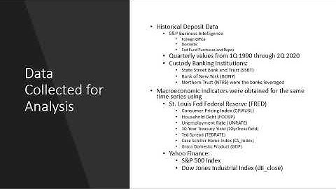 Random Forest Regression for Deposit Forecasting