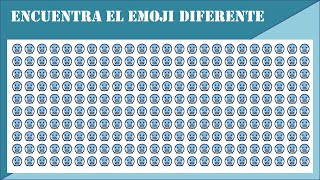 Encuentra el emoji diferente