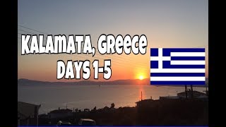 Kalamata, Greece VLOG days 1-5