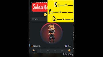 Hamster combat daily cipher 8 September daily cipher #telegrambot #games #ciphertext #ciphercodes