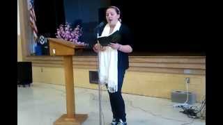 Spoken Word Poet Kinsey Kistler