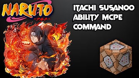 [ITACHI SUSANOO ABILITY] MCPE COMMAND