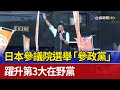 日本參議院選舉 參政黨 躍升第3大在野黨 日本參議院選舉 參政黨 躍升第3大在野黨