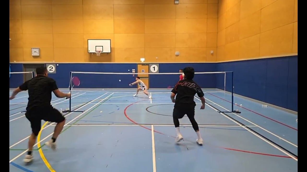 ISO badminton club.