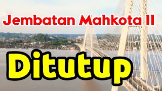 Tiang Bergeser, Jembatan Mahkota 2 Resmi Ditutup