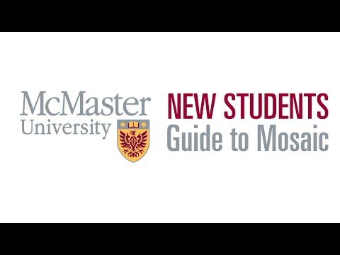 Mosaic New Students Portal Guide