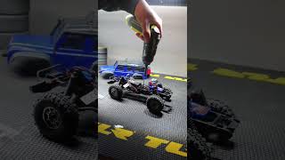 Traxxas Trx4m Motor Upgrade Is Insane.         #rc #rccrawler #shortsfeed #traxxas #trx4 #scx24