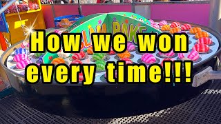 FUN CARNIVAL GAME YOU CAN WIN BIG PRIZES FROM!!!