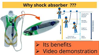 Safety Belt Shock Absorber || Comparision between with or without shock absorber with demonstration screenshot 2