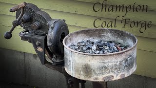 Restoring my Coal Forge