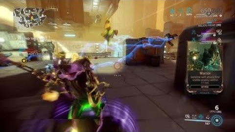 Warframe - knockback to death