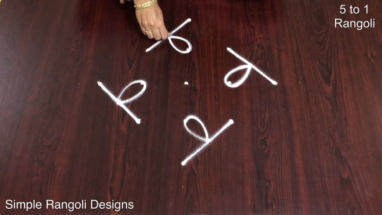 Small Festival Muggulu Designs