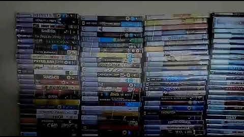 My 900+ PSP UMD MOVIE COLLECTION.