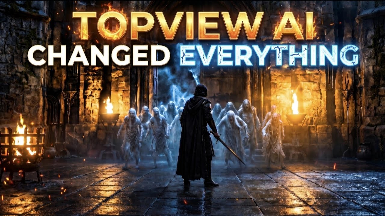 How To Create Full Cinematic AI Videos with Topview Agent V2 (Step-by-Step Tutorial)