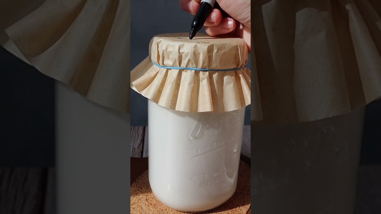 How to Make Coconut Milk Kefir with Milk Kefir Grains in under 60