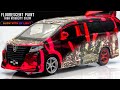 Restoration and Customization Damaged Toyota Alphard Rowen - Fluorescent Paint with Dish Soap Fx