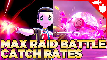 Max Raid Battle & Gigantamax Pokemon Catch Rates in Pokemon Sword and Shield