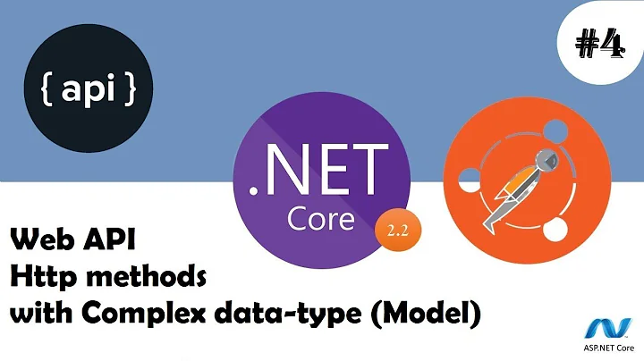 #4 Http methods with Complex data-type | ASP .NET Core Web API Tutorial for Beginner