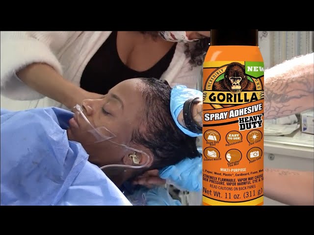 Spraying Gorilla Glue In Sisters Hair! (Stuck) 