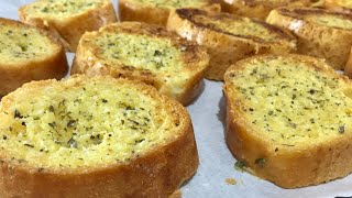 Garlic Bread طريقة عمل الخبز بالثوم