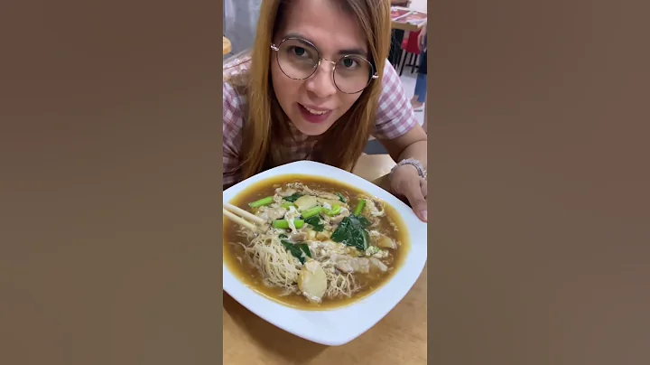 YIN YONG MEE YUMMY #shorts #satisfying #foodie #tr...