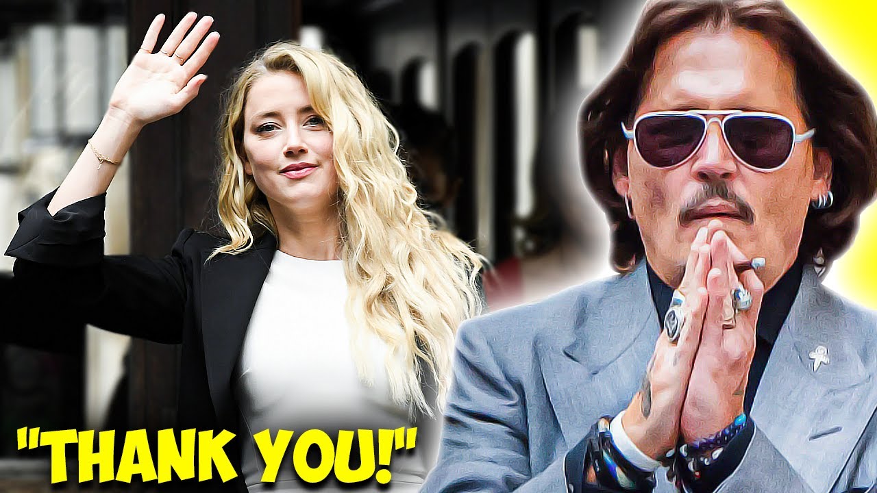 Johnny Depp Shows Appreciation To Fans After Amber Heard Win - YouTube