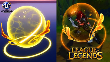 League of Legends VFX04 |Shield | Unreal Engine Niagara #UE4 Download Project File