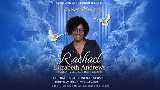 Rachael Elizabeth Andrews (Thursday, July 9, 2026)6:00 p.m.