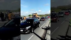 Pete Marquis truck intimidating Brian 25.04.2018