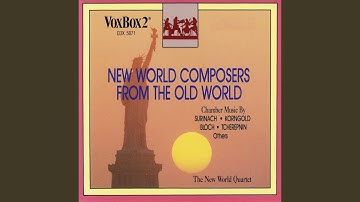 String Quartet No. 3: III. Allegro molto