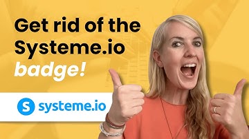 How To Remove the Systeme.io Affiliate Badge | 47 Second Tutorial
