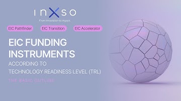 EIC Funding Instruments | According to TRL