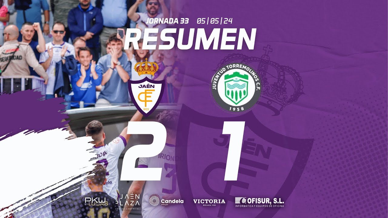 RESUMEN | J33 Real Jaén 2 - 1 Juv. Torremolinos