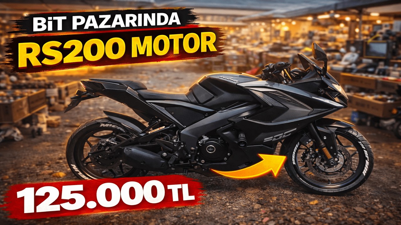 Bit Pazarında RS200 Motor Satılıyor! | Bursa Bit Pazarı