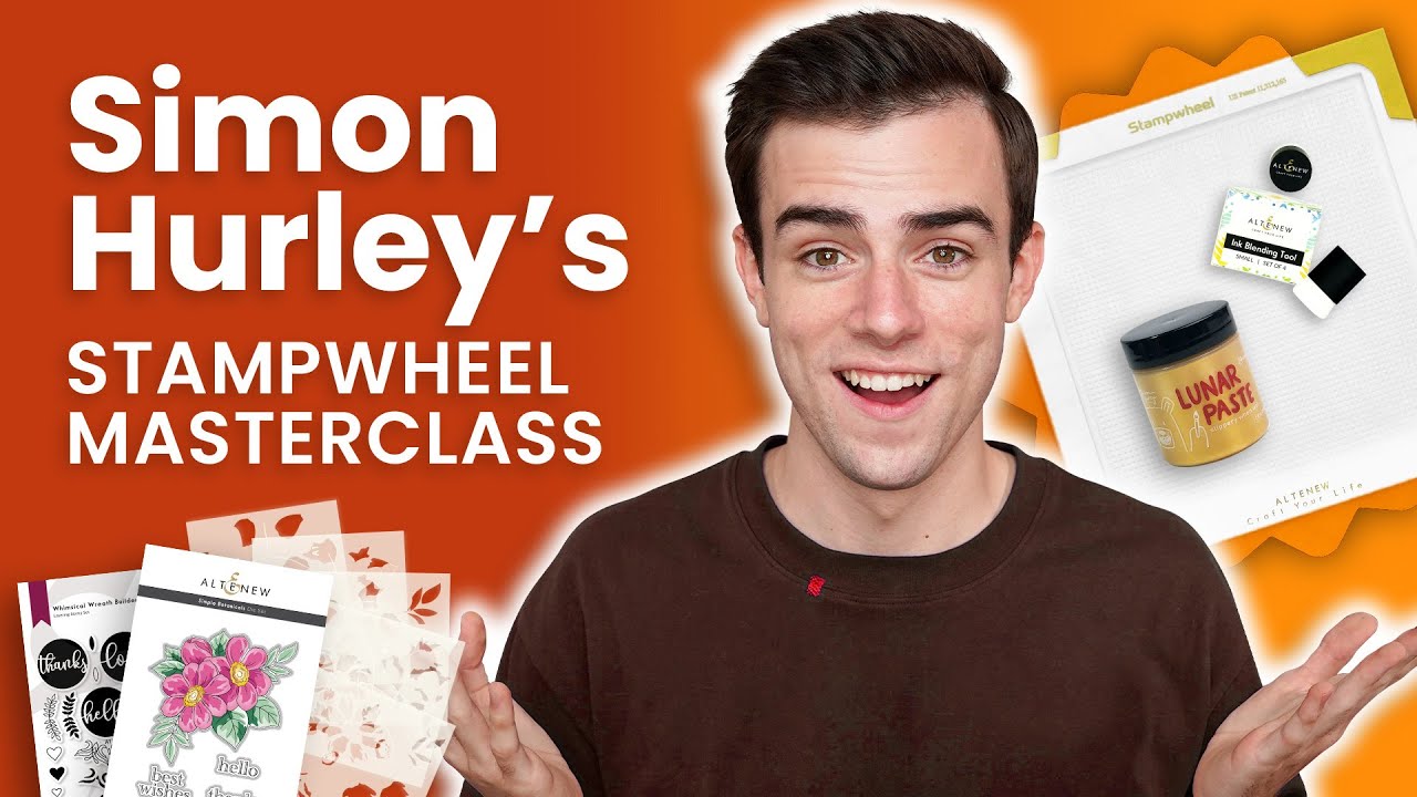 Stampwheel Secrets Revealed: Must-See Techniques by Simon Hurley!