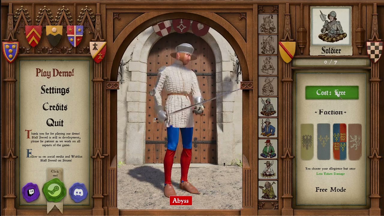 Is it a half-sword or mods?