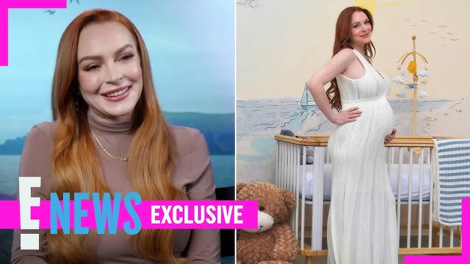 Lindsay Lohan Loves Being A Mom Bringing Her Baby To Set E News