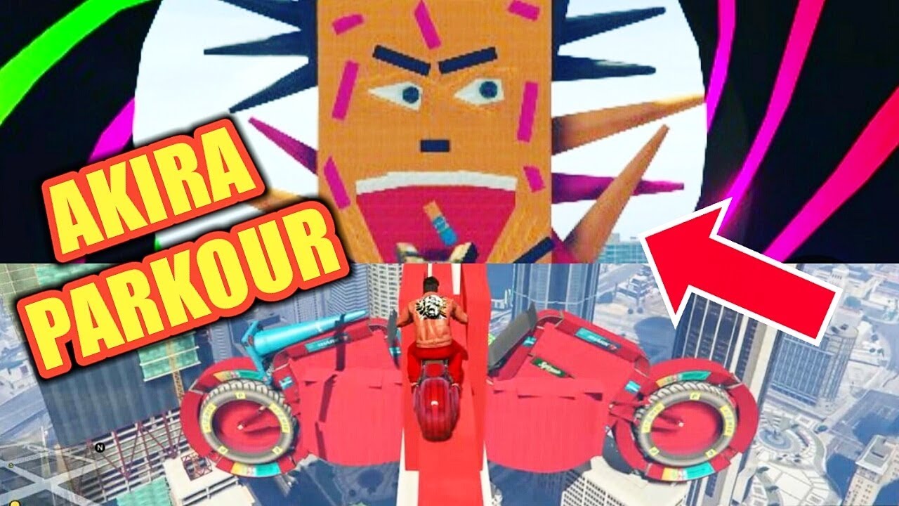 AKIRA PARKOUR GTA Online Race акира паркпур гта content creator מירוץ אקירה גיטיאיי