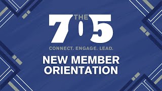 New Member Orientation