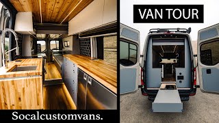 Space Saving Bed Lift Adventure BEAST Van Tour