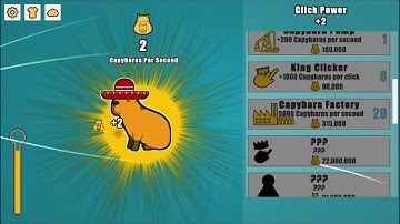 I got reset in capybara clicker  because of a glitch