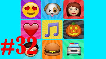 Emoji Quiz Level 32 - All Answers - Walkthrough