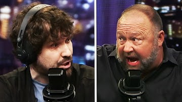 Alex Jones Vs Destiny Debate Goes Off The Rails, Moderator Has To Stop Them