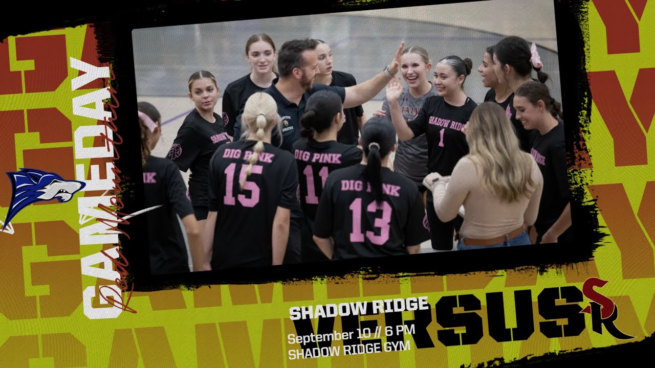 Girls Volleyball - Shadow Ridge vs Chandler