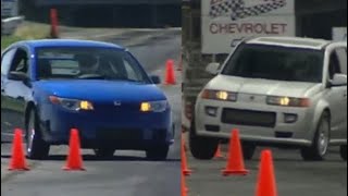 Motorweek 2004 Saturn Ion Red Line and Vue Red Line Road Test
