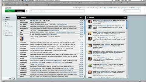 Seesmic Web: e-mail mode
