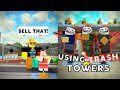 Trolling Noobs With GARBAGE Towers In TDS (TDS TROLLING) - Tower Defense Simulator (ROBLOX)