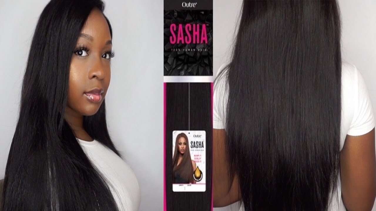 Outre Sasha Yaki Human Hair Collection I Review Curl Test I